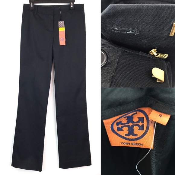 Tory Burch Pants - Tory Burch Pants Sz 4 Black Career Dress Trousers